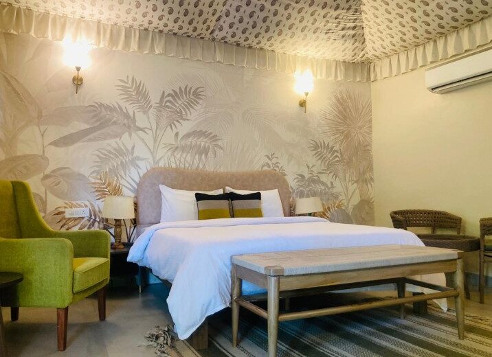 Jasmine-cottage style accommodation at Botanix Nature Resort nestled in verdant greenery